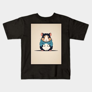 Hamster 1 - Japanese Retro Art Kids T-Shirt